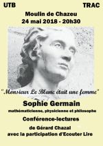 image : Monsieur Leblanc était une femme, Sophie Germain : mathématicienne, physicienne, philosophe