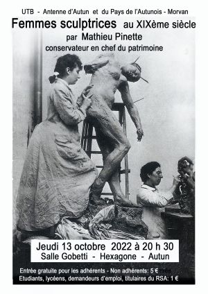 image : Femmes sculptrices en France au XIXème siècle