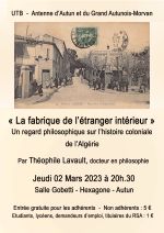 image : La fabrique de l'étranger intérieur. Un regard philosophique sur l'histoire coloniale de l'Algérie