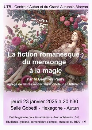 image : La fiction romanesque, : du mensonge à la magie