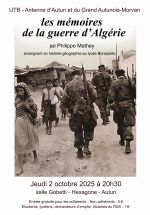 image : Les mémoires de la guerre d'Algérie