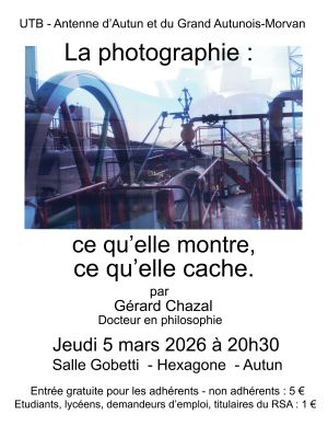 image : La photographie, ce qu'elle montre, ce qu'elle cache.